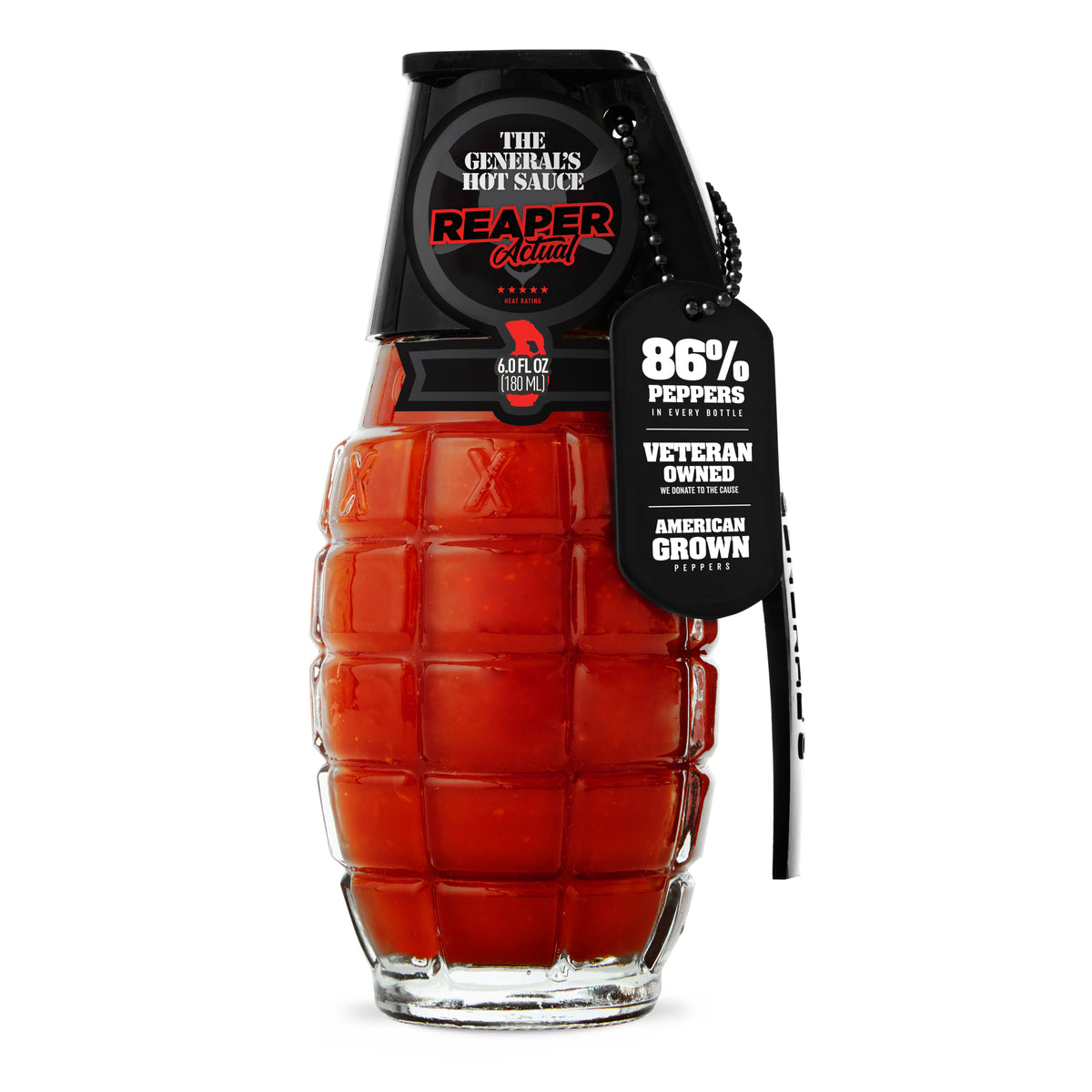Reaper Actual - Single Bottle – The General's Hot Sauce