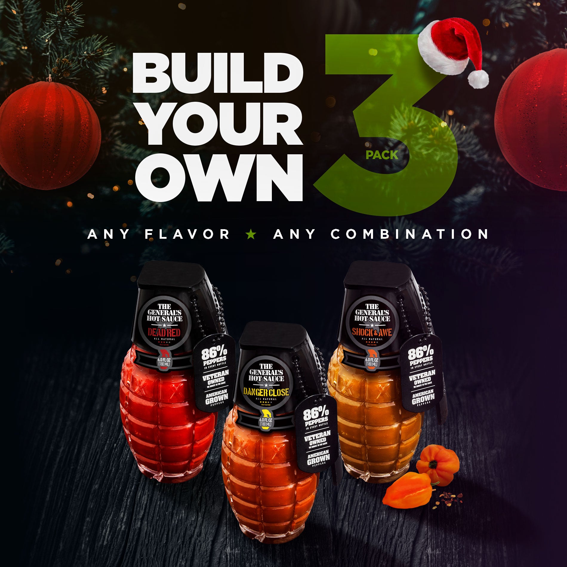 Build Your Own 3-Pack - FREE SHIPPING