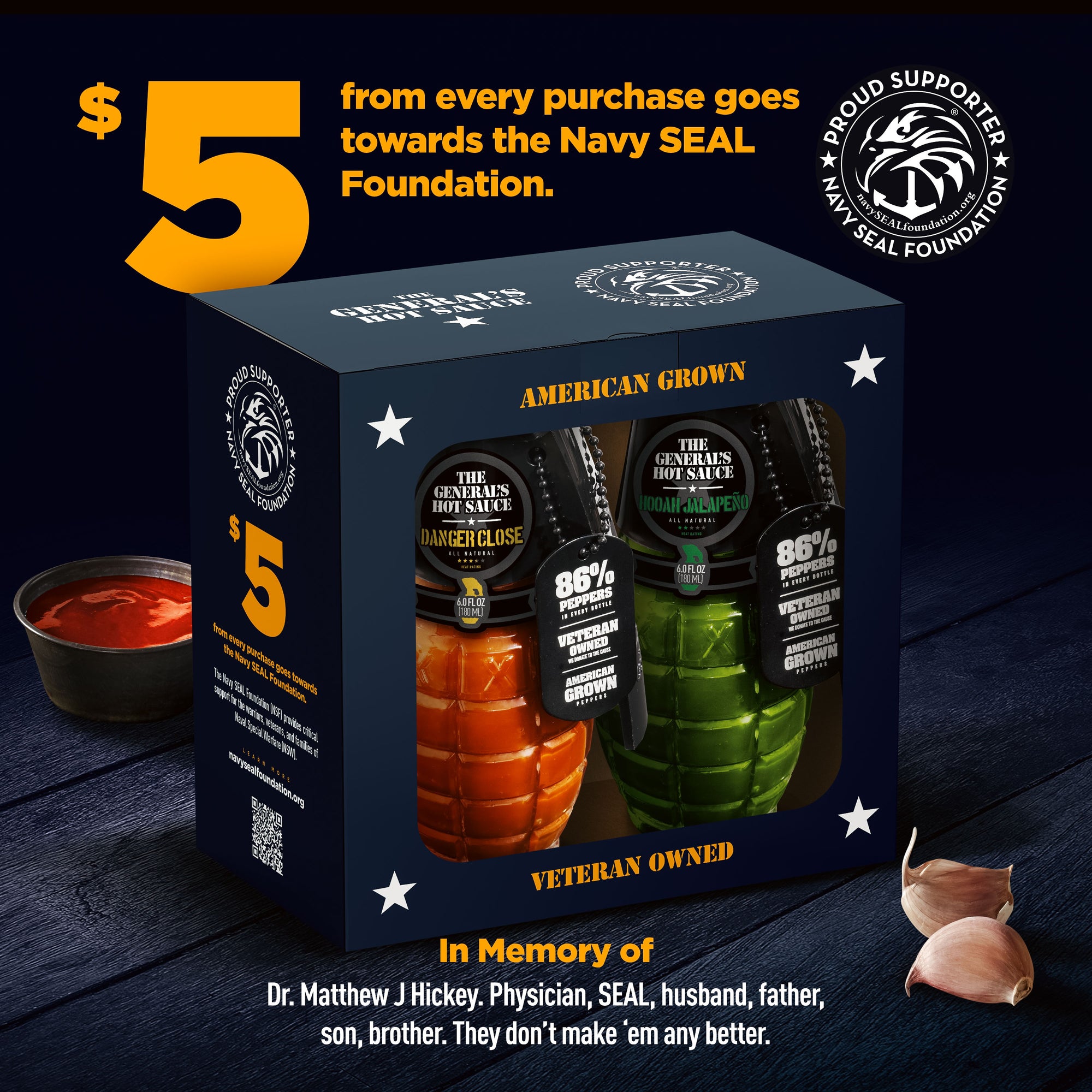Navy SEAL Foundation Gift Box - PRE-ORDER for May 8th Shipment