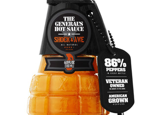 Shock Wave Hot Sauce 3-Pack (6 oz bottles)