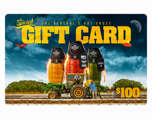 The General's Hot Sauce E-Gift Card