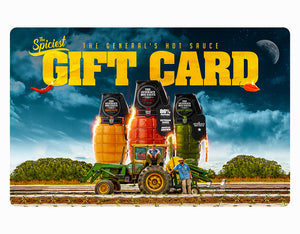 The General's Hot Sauce E-Gift Card